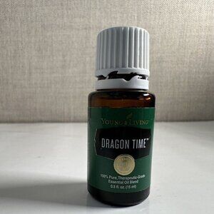 Young Living Dragon Time Essential Oil Blend 15 ml Opened